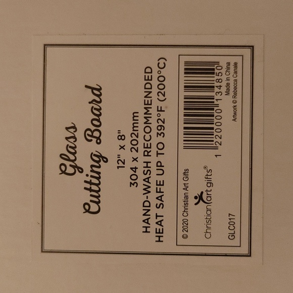 🌺 Glass Cutting Board - Picture 2 of 4